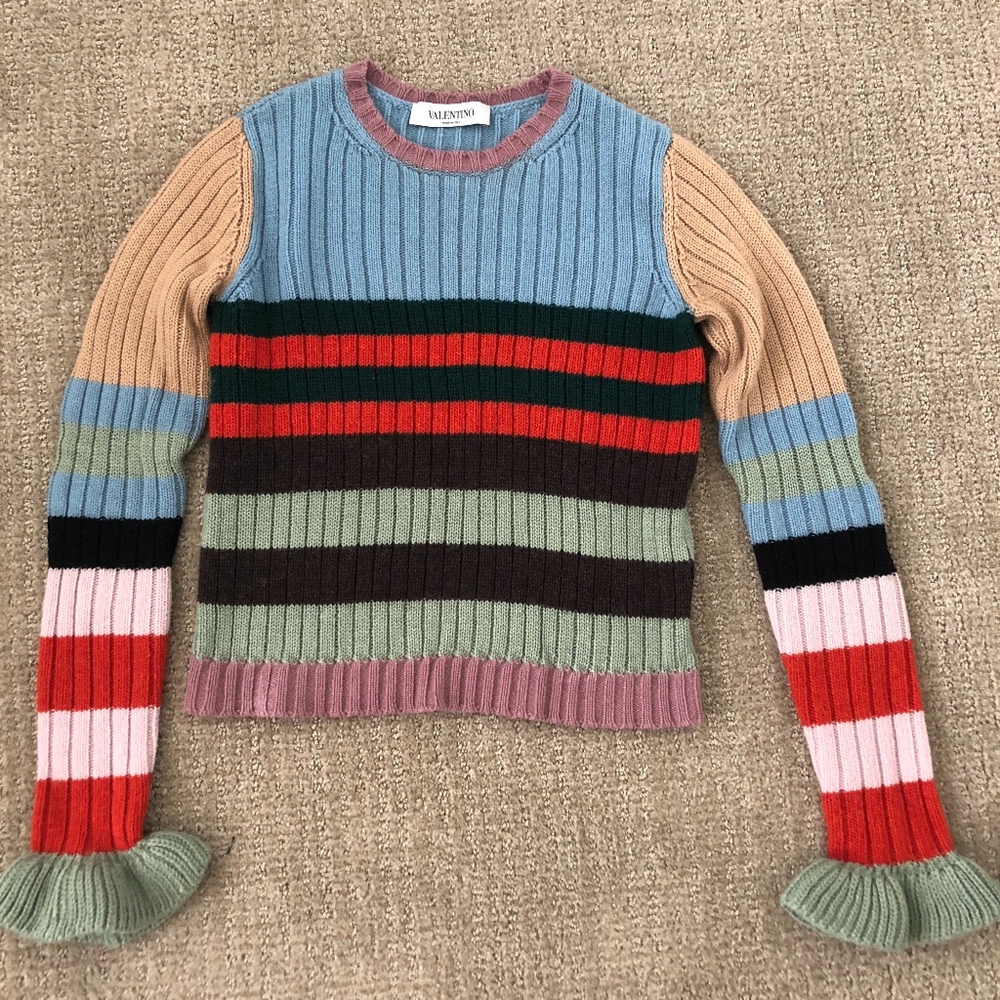 Valentino Wool Knit Sweater
